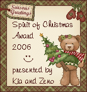 Merry Christmas, Kia & Zeno!